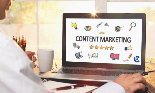 content marketing blog graphic